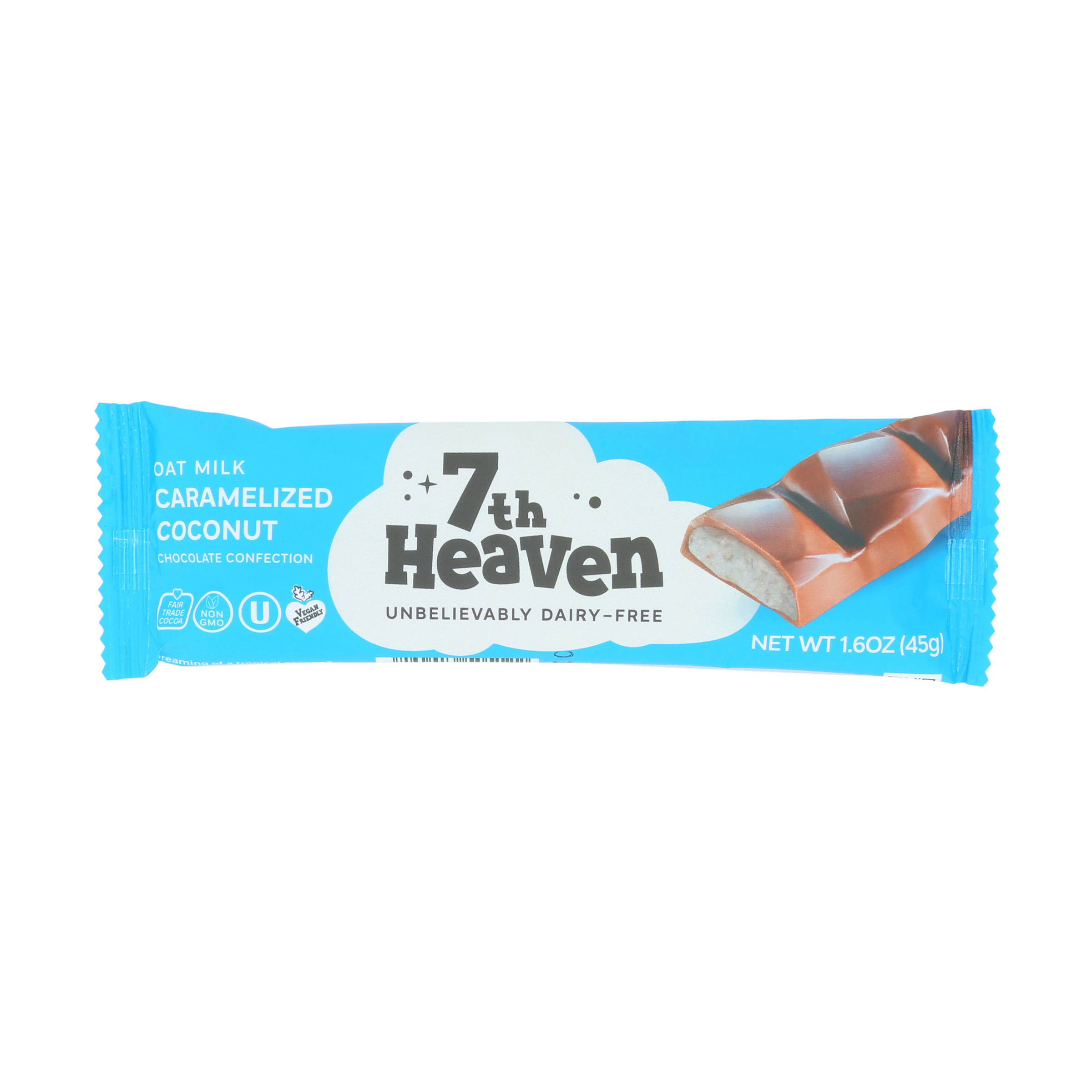 7th Heaven Caramelized Coconut Chocolate Bar (1.6OZ) 9310
