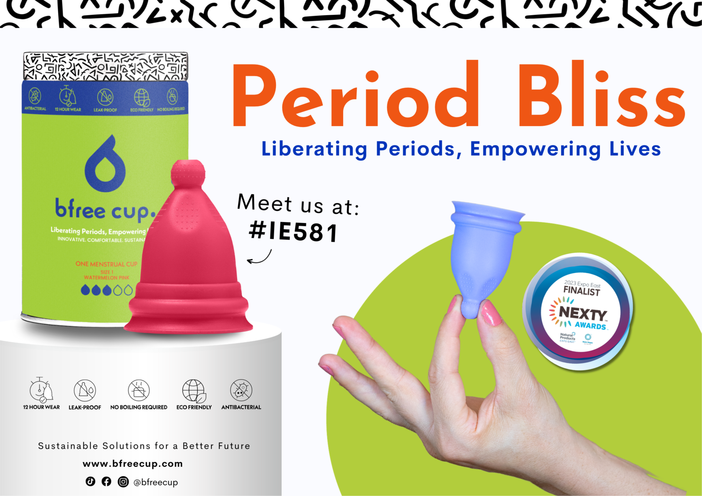 Find Period Bliss with Our Bfree Cup 7706
